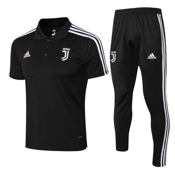 Polo Juventus Ensemble Complet 2018-19 Noir